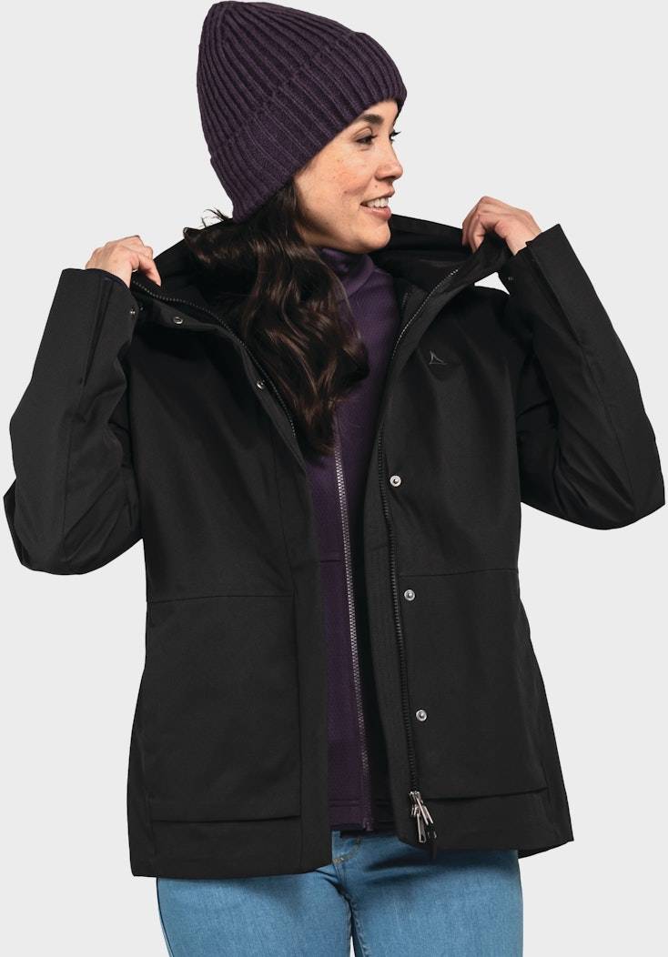 Schöffel Warme ZipIn! Jacke mit Smartphone-Tasche
