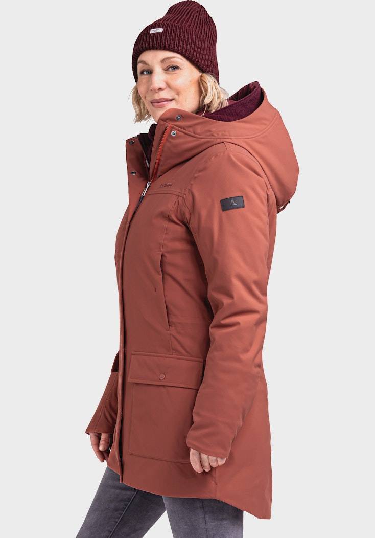 Schöffel Urbaner Winterparka für kalte nasse Tage Neueste Mode