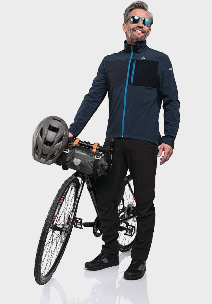 Schöffel Bike Softshell Jacke mit Materialmix Große Rabatte