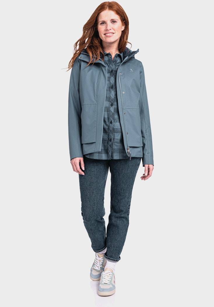 Schöffel Warme ZipIn! Jacke mit Smartphone-Tasche 50% Rabatt mit kostenlosem Versand