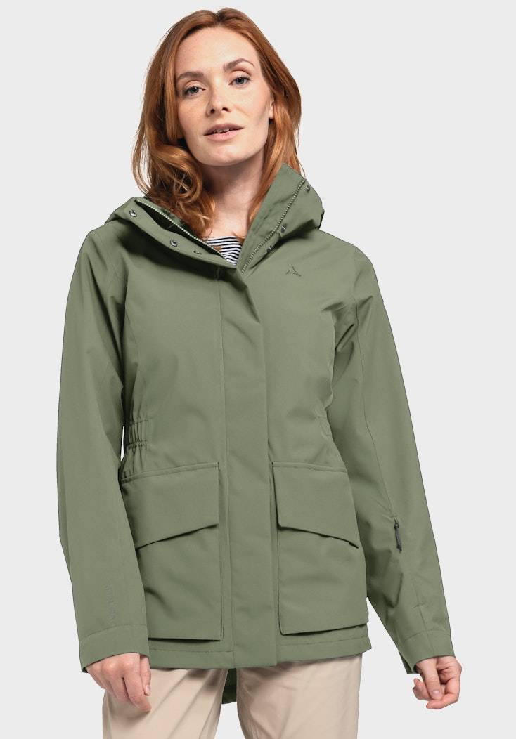 Schöffel Wasserdichte Jacke im Casual Look Schlussverkauf
