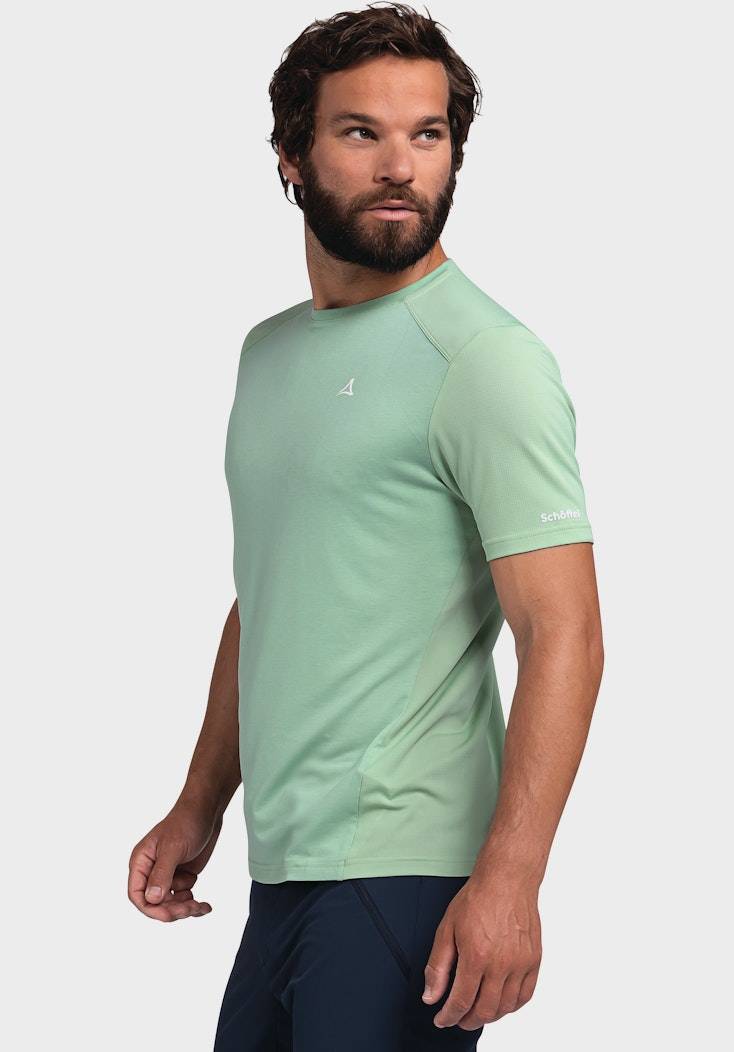 Schöffel Hybrid-T-Shirt mit atmungsaktivem Rücken Limitierter Zeitrabatt
