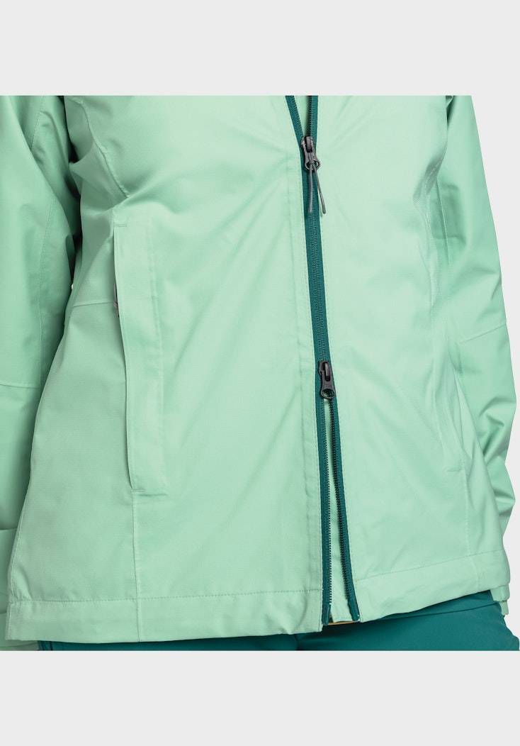 Schöffel Elastische Regenjacke mit Pack-Away Tasche Top Angebot