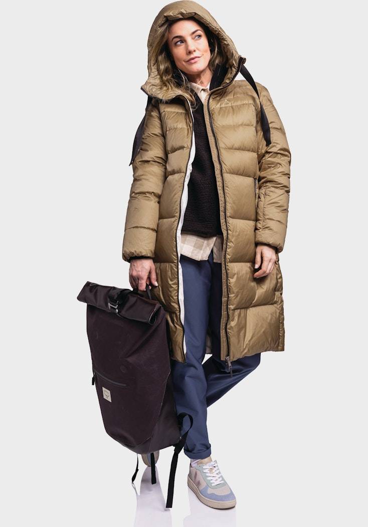Schöffel Stylischer & super leichter Daunen Mantel Blitzangebot