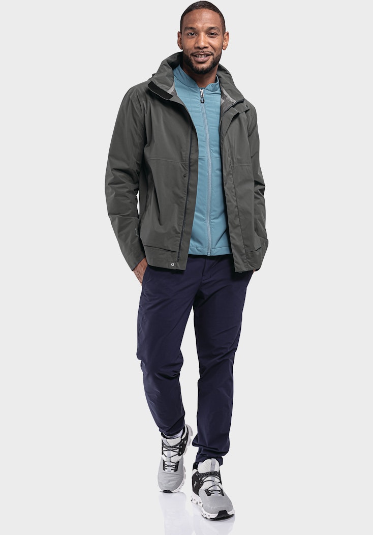 Schöffel Wasserdichte stylische Alltagsjacke Kostenlose Rückgabe