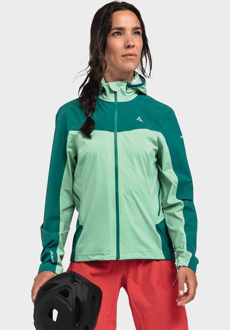 Schöffel Regenjacke mit optimaler Bike Ventilation