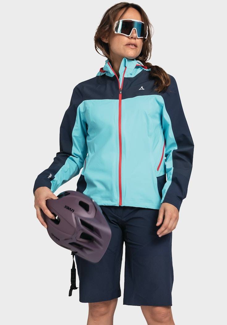 Schöffel Regenjacke mit optimaler Bike Ventilation