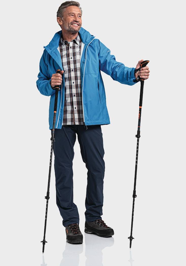 Schöffel Elastische Regenjacke mit Pack-Away Tasche Verkauf