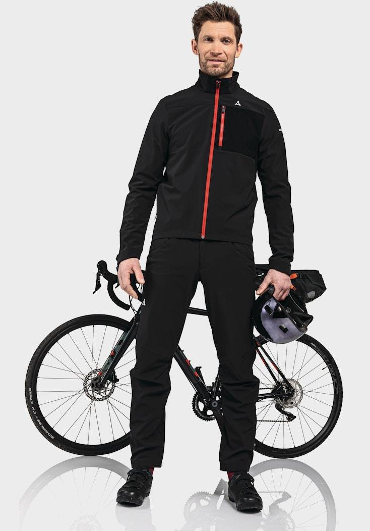 Schöffel Bike Softshell Jacke mit Materialmix Fabrikverkauf