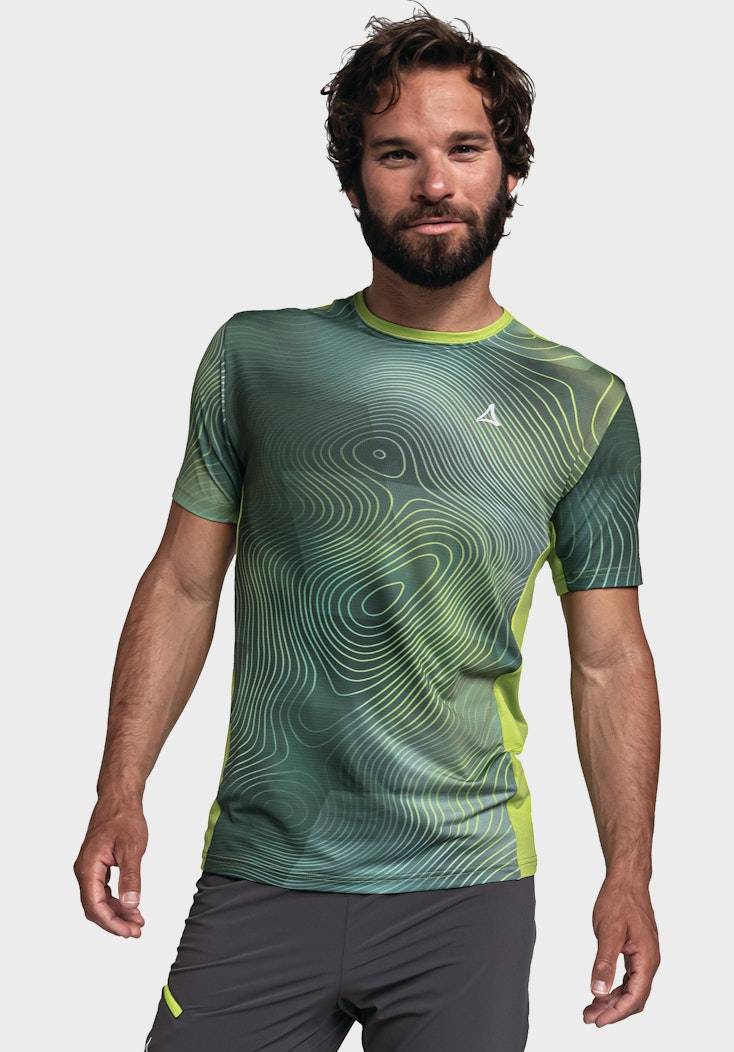 Schöffel T-Shirt mit atmungsaktivem Rückenteil