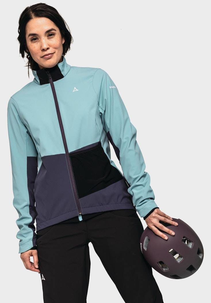 Schöffel Bike Softshell Jacke mit Materialmix Lagerräumung