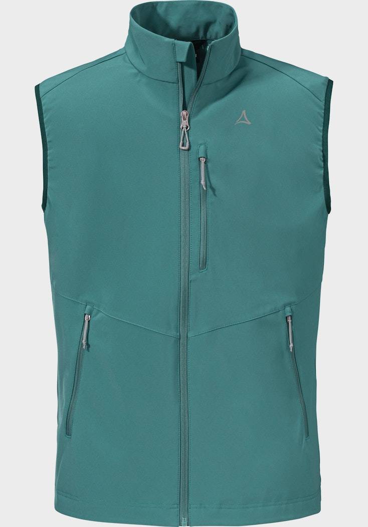Schöffel Softshell Weste im puristischen Design Neuheiten