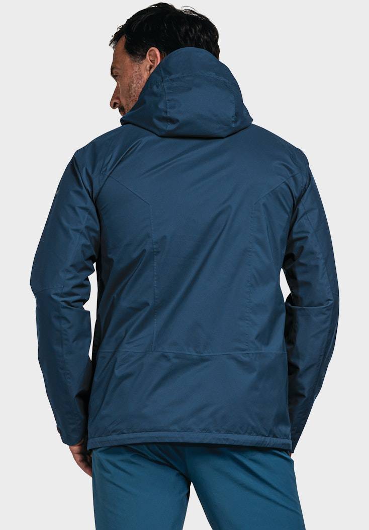 Schöffel Elastische Regenjacke mit Pack-Away Tasche Auslauf