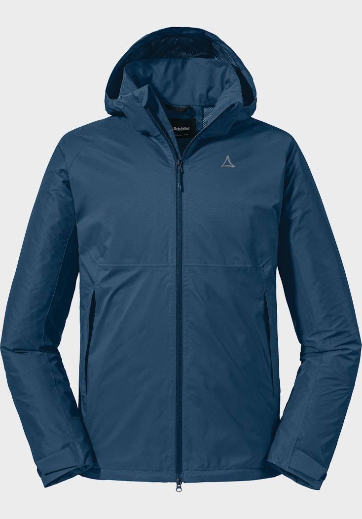 Schöffel Elastische Regenjacke mit Pack-Away Tasche Auslauf