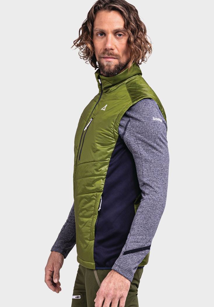 Schöffel Hybrid Weste mit recycelter Wattierung Günstiger Verkauf