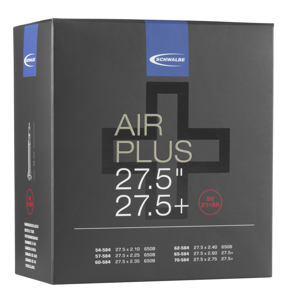 Schwalbe SCHWALBE AIR PLUS SCHLAUCH NR. 21+AP (27.5+") Super Sparpreis
