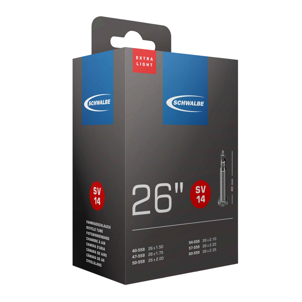 Schwalbe SCHWALBE SCHLAUCH NR. 14 EXTRA LIGHT (26") Sonderangebote