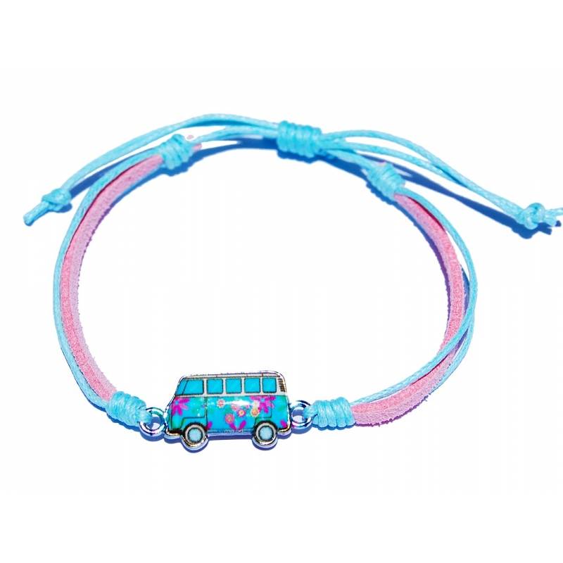 Seestern Sportswear SEESTERN Armband / Armbänder mit Metal Surf Bus / Bully Design Modeschmuck/1801 Exklusive Angebote