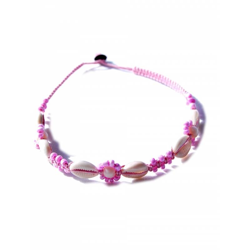 Seestern Sportswear Seestern Halskette Modeschmuck aus Kauri Muscheln & geflochtenem Halsband/116 50% Rabatt mit kostenlosem Versand