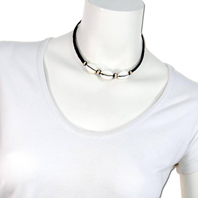 Seestern Sportswear Seestern Halskette Modeschmuck aus Kauri Muscheln & Holzperlen /106 Begrenzt auf 3 Tage
