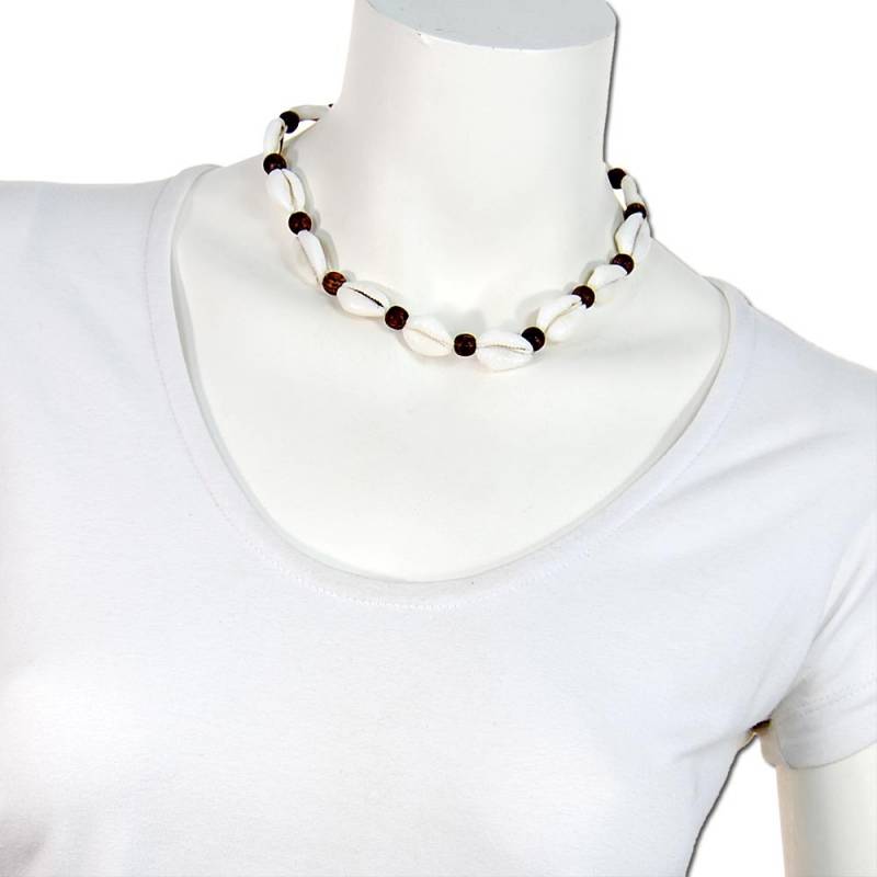Seestern Sportswear Seestern Halskette Modeschmuck aus Kauri Muscheln & Kokosperlen /103 Speichern exportieren