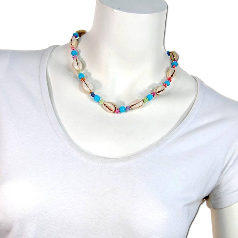Seestern Sportswear Seestern Halskette Modeschmuck aus Kauri Muscheln & Nylonperlen /113 2025