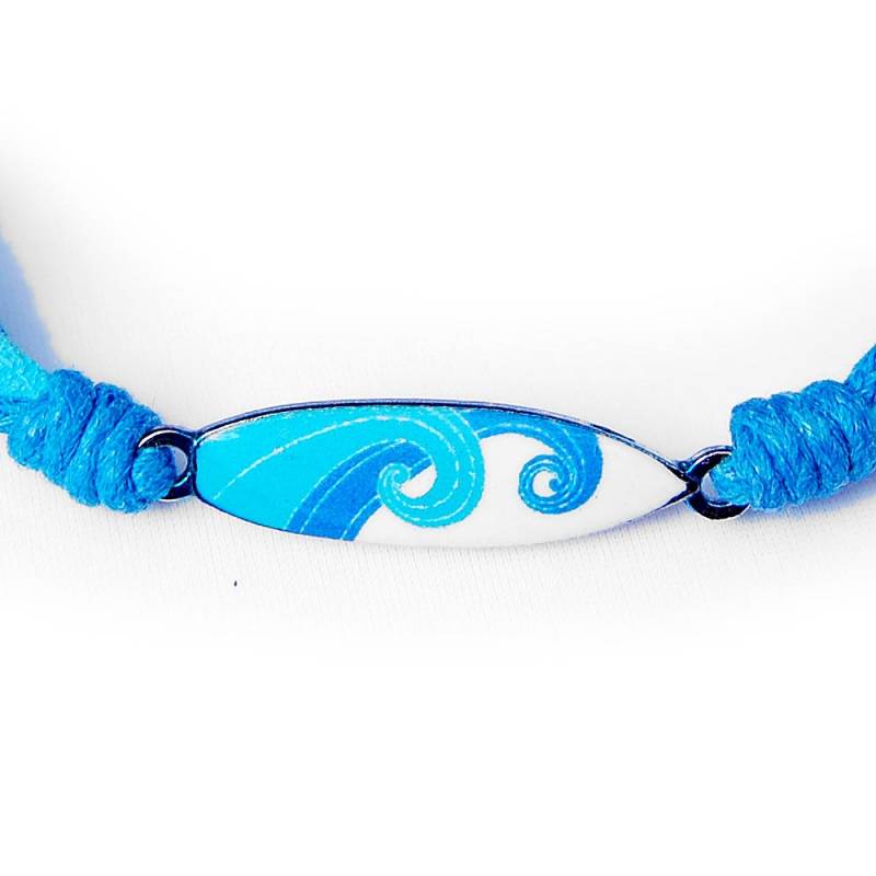 Seestern Sportswear SEESTERN Armband / Armbänder mit Metal Surfboard Design Modeschmuck/1804 Günstiger Verkauf