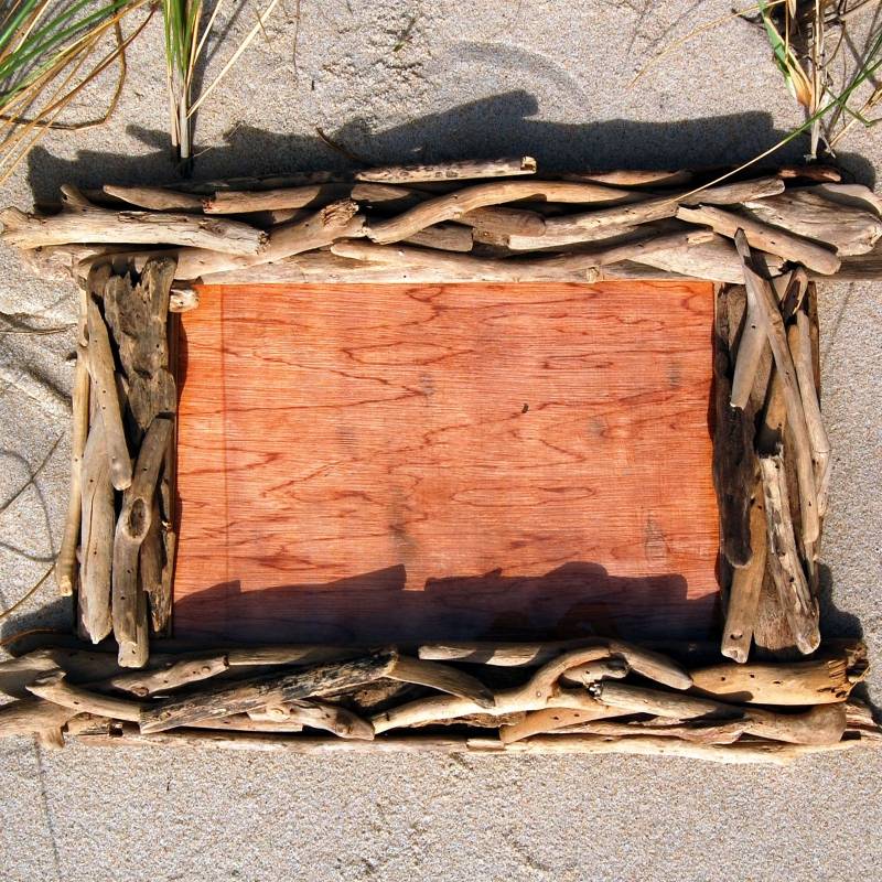 Seestern Sportswear SEESTERN Treibholz Bilderrahmen für 20x30 cm Fotos Wanddeko Driftwood Holzdeko /1438 Großer Ausverkauf