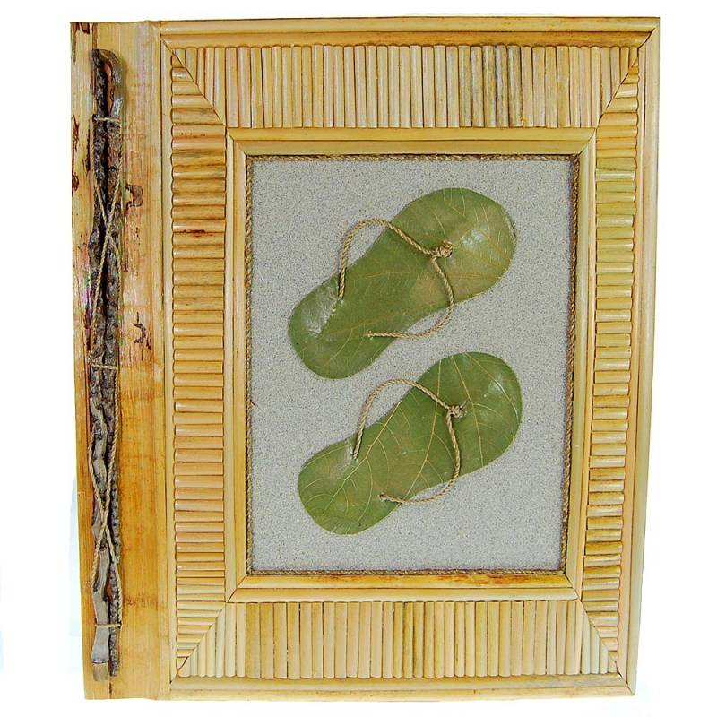 Seestern Sportswear Tropisches Fotoalbum Natur Album von Bali 30 Seiten Photoalbum Sandalen Motiv L /1203.bg Bestseller