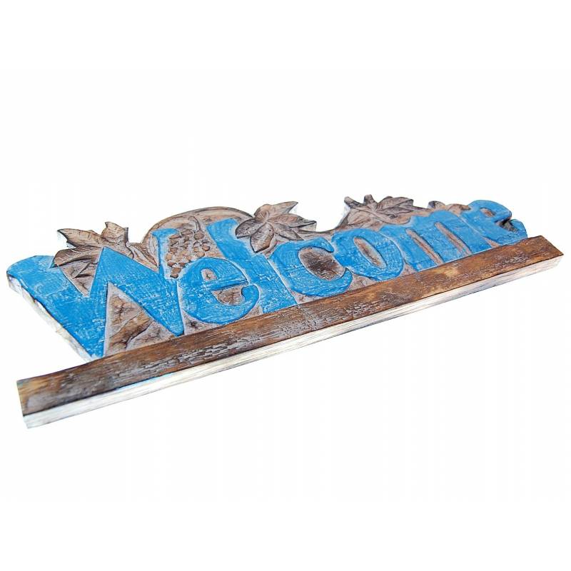Seestern Sportswear Dekorations Holz Wand Schild Welcome Willkommen 41 x 15 cm /1984 Clearance-Verkauf