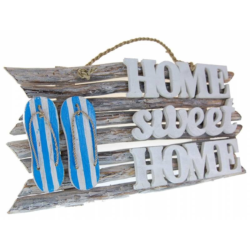Seestern Sportswear Dekorations Holz Wand Tür Schild Home sweet Home 46 x 24 cm /1992 Kostenloser Versand international
