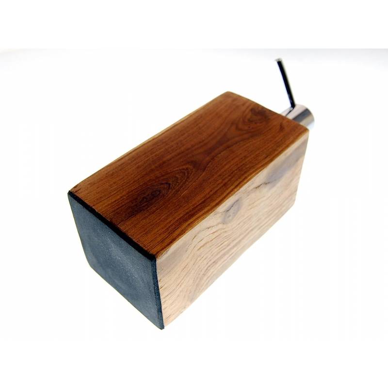 Seestern Sportswear SEESTERN Teak Holz Seifenspender poliert Seifendosierer Dispenser/1975 Valentinstagsangebot