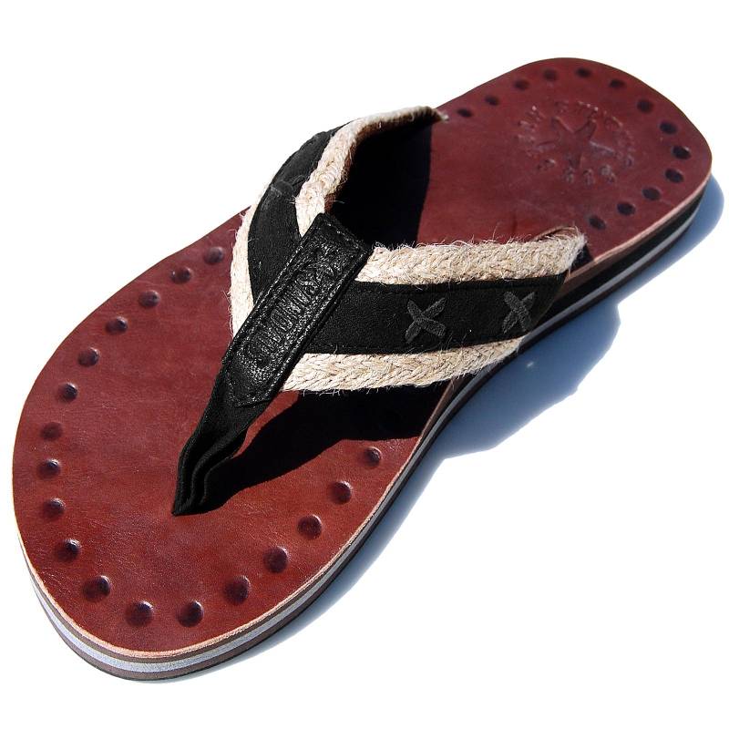 Seestern Sportswear SEESTERN Herren Leder Zehentrenner Zehensandale Zehensteg Sandalen Gr.40-50 /1961 Discount Store für neue Produkte