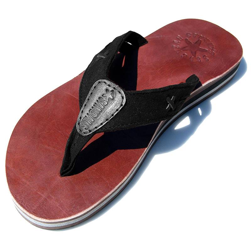 Seestern Sportswear SEESTERN Herren Leder Zehentrenner Zehensandale Zehensteg Sandalen Gr.40-50 /1966 Super Rabatt