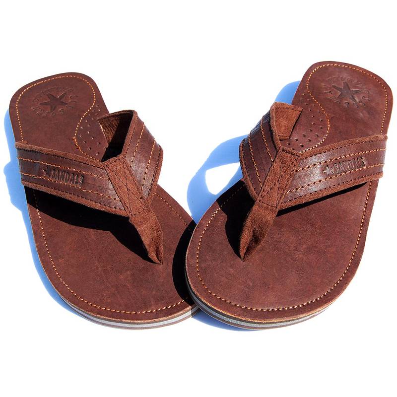 Seestern Sportswear SEESTERN Herren Leder Zehentrenner Zehensandale Zehensteg Sandalen Gr.40-50 /2364.dbw Clearance-Verkauf
