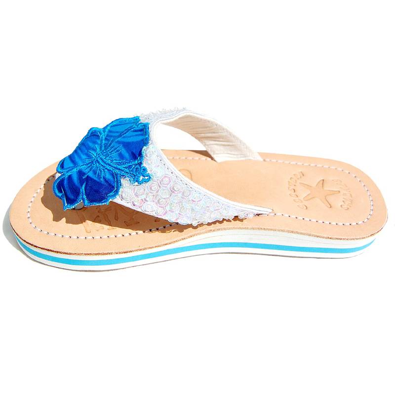 Seestern Sportswear SEESTERN Damen Leder Zehentrenner Zehensandale Zehensteg Sandalen in Gr.36-41 /2123 Im Verkauf