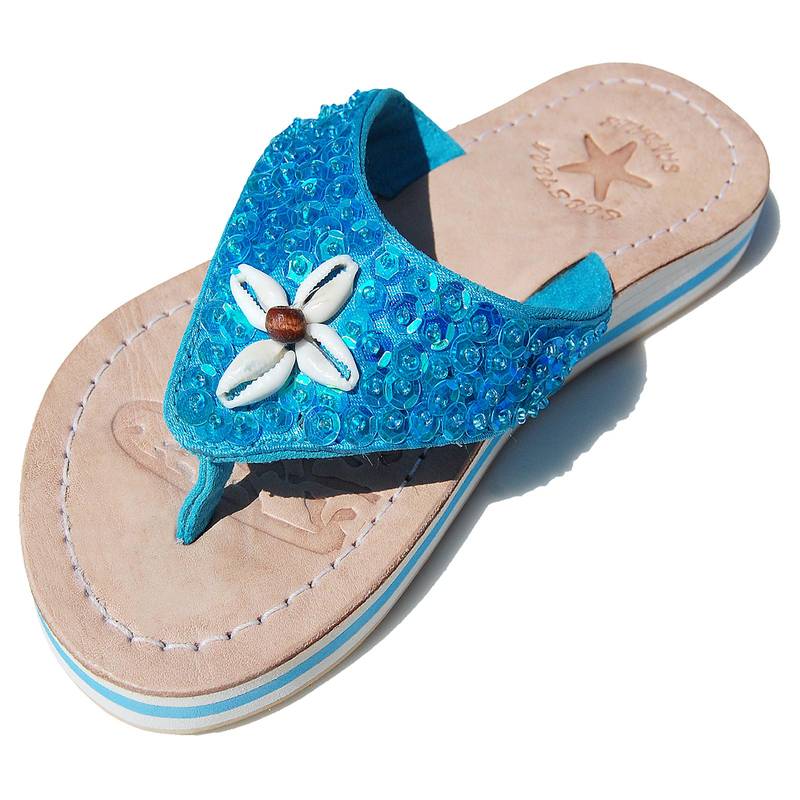 Seestern Sportswear SEESTERN Damen Leder Zehentrenner Zehensandale Zehensteg Sandalen in Gr.36-41 /2125 zollfrei