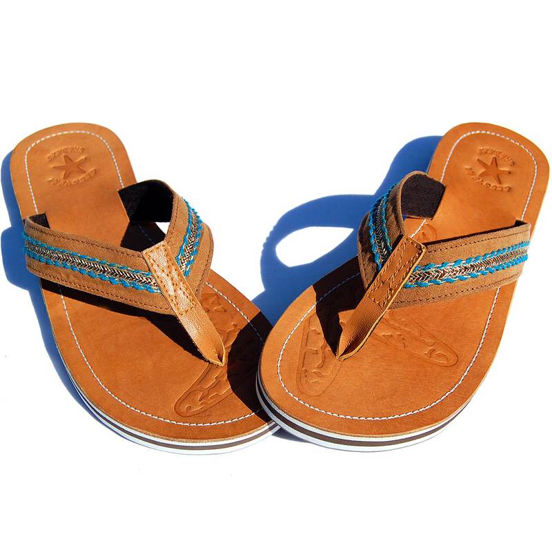 Seestern Sportswear SEESTERN Mädchen Jugendliche Leder Zehentrenner Zehensandale Sandalen Gr.36-41 /2304 Preisnachlass