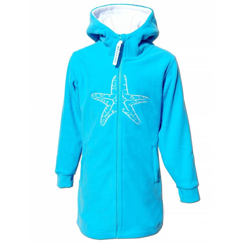 Seestern Sportswear SEESTERN Kinder Kapuzen Fleecejacke Fleecemantel Fleece Sweatjacke 116-164 /2106.lb Sonderangebote