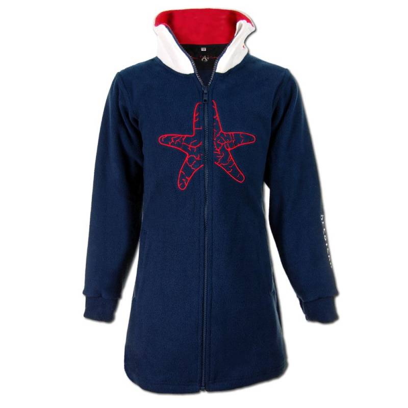 Seestern Sportswear SEESTERN CHEN Kinder Fleecejacke Fleecemantel mit Stehkragen Sweatjacke 116-164 /1607 VIP-Rabatte