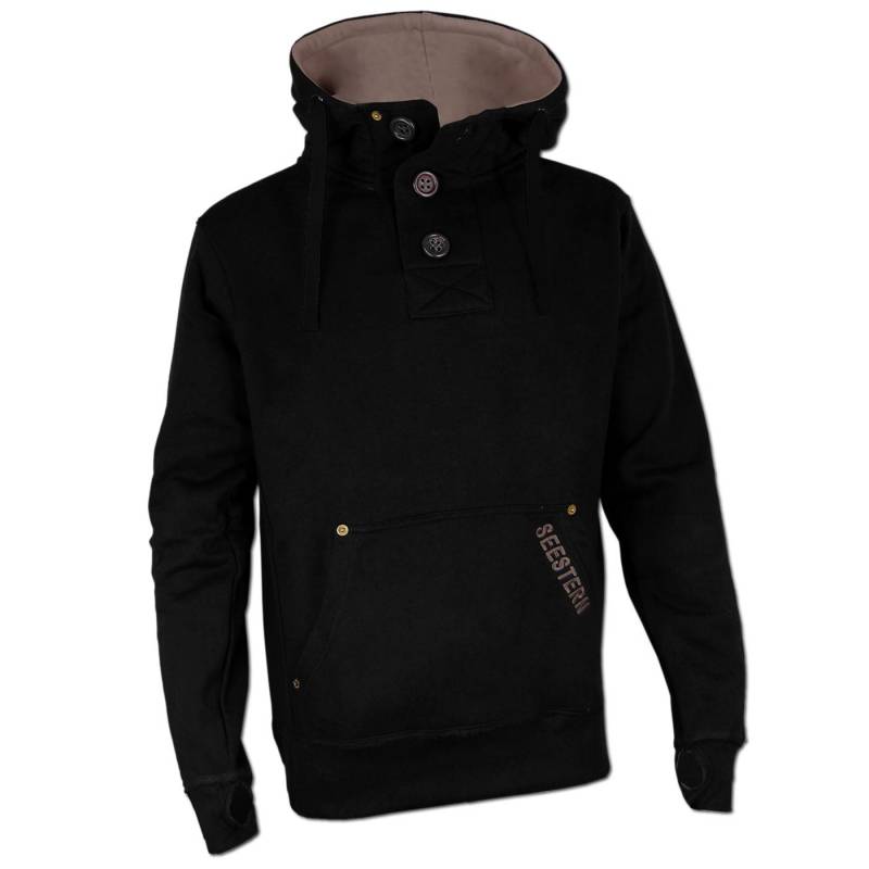 Seestern Sportswear SEESTERN Herren Kapuzen Sweatshirt Pullover m.Knopfleiste Jumper Sweater Gr.S -L /1241 Rabatte dieses Monats
