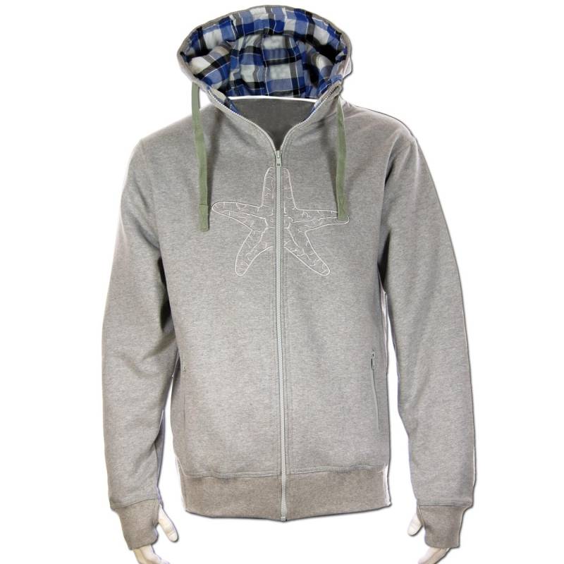 Seestern Sportswear SEESTERN Herren Kapuzen Sweat Shirt Jacke Pullover Zip Hoody Sweater Gr.S - XL /1343 Online