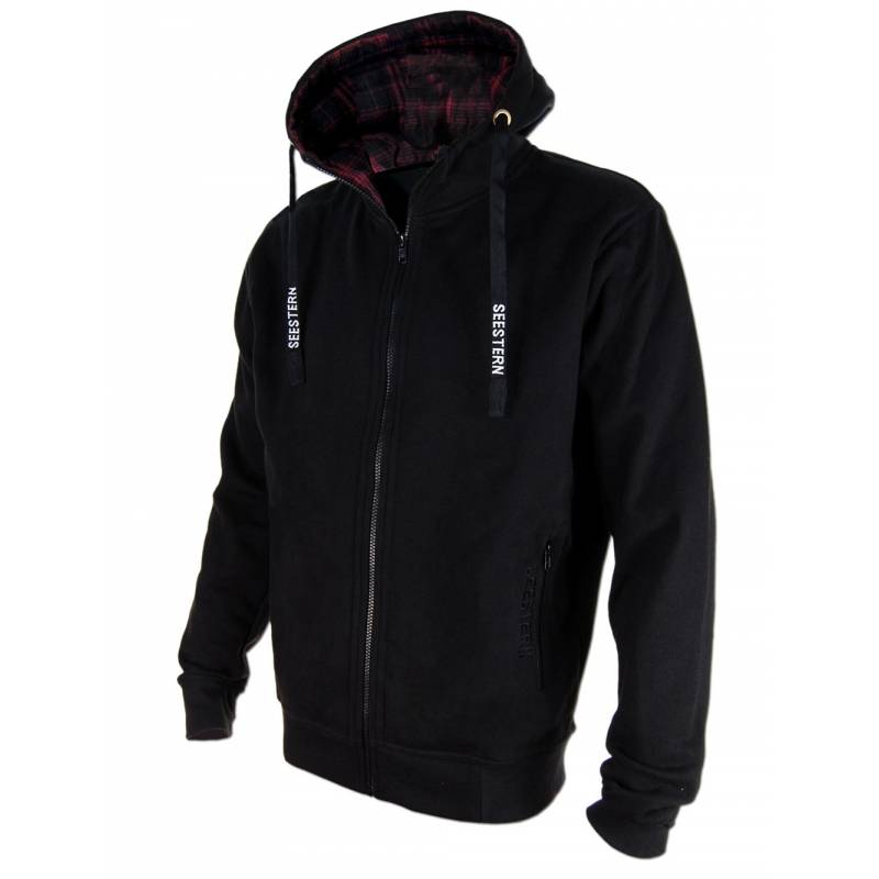 Seestern Sportswear SEESTERN Herren Kapuzen Sweat Shirt Jacke Pullover Zip Hoody Sweater Gr.S-XXL /2043 Verkauf