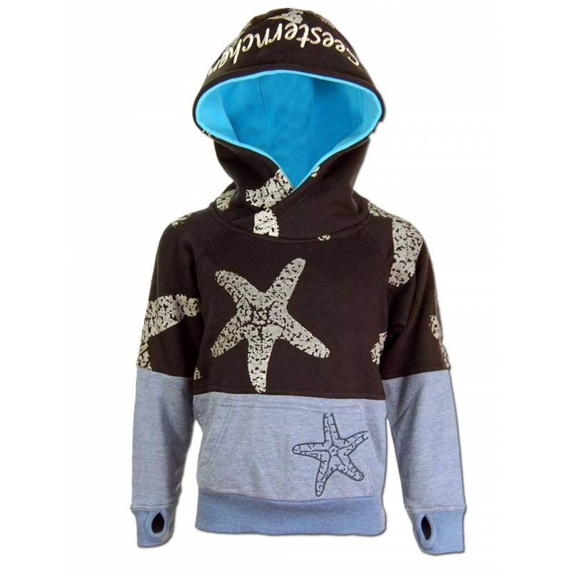 Seestern Sportswear SEESTERN CHEN Kinder Kapuzen Sweat Shirt Kapuzen Pullover Hoody Sweater 92-152 /1401 Fabrikverkauf