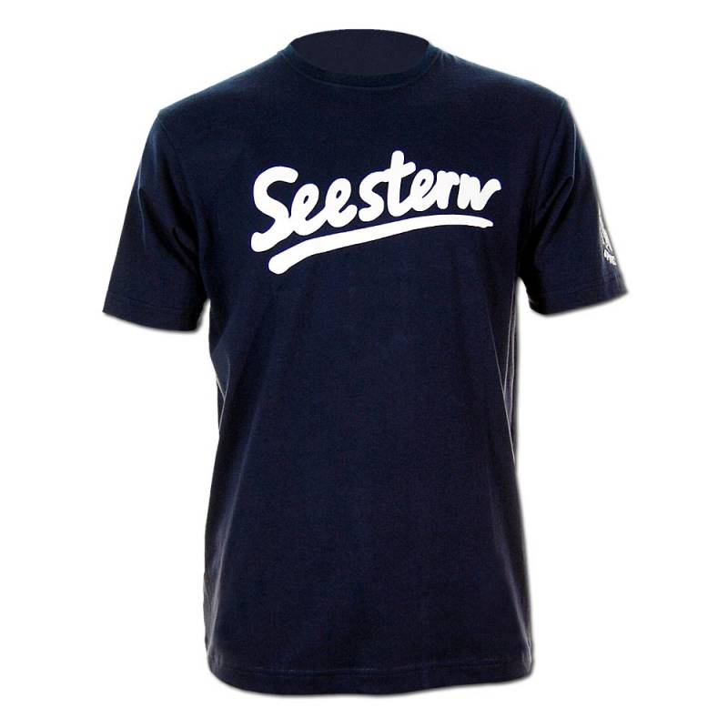 Seestern Sportswear SEESTERN Herren Tshirt hochw. Combed Jersey Kurzarm Gr S-XXL /1940 navy-weiss Versandkostenfrei