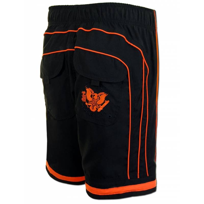 Seestern Sportswear SEESTERN Herren Boardshorts Surfshorts Boardshort Badeshorts mit Gummizug hinten S-3XL mittellang 47-49cm /1944 Exklusive Angebote