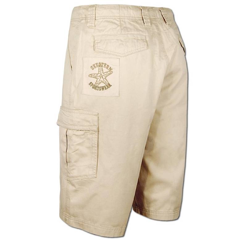Seestern Sportswear SEESTERN Herren Walkshorts Cargo Shorts Bermuda Kurze Hose Short Creme oderOlive VIP-Rabatte