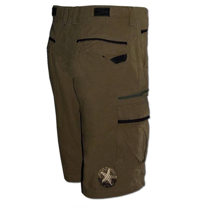 Seestern Sportswear SEESTERN Herren Walkshorts Cargo Shorts Karo &Unifarbe Gr.XXS - M ( 26 - 32 ) Wochenangebot