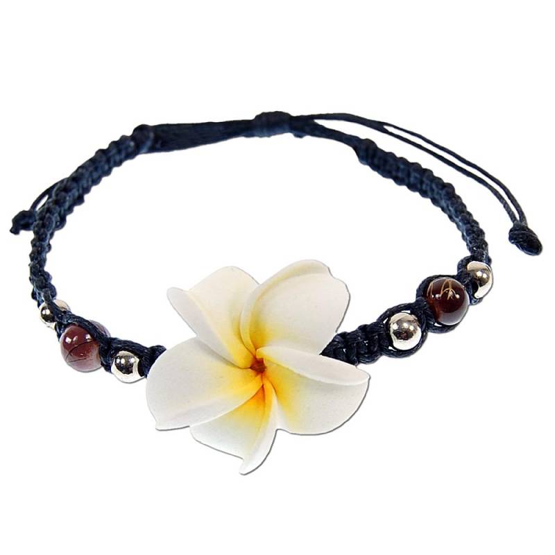 Seestern Sportswear Seestern Armband Modeschmuck Frangipani Blüten / Blumen Design variable Größe /1501 Bis zu 65% Rabatt