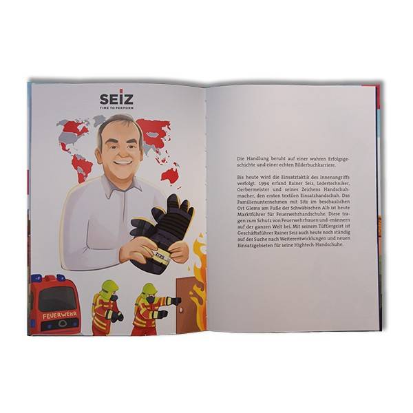 Seiz KINDERBUCH FEUERWEHR Kostenloser Versand international